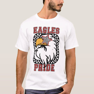 Camiseta Aparato de fans del Purpurina Eagle Pride Feaux