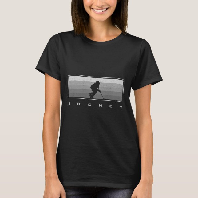 Camiseta Aparato de hockey - Jugador de hockey de hockey de (Anverso)