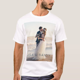 Camiseta Aparato de impresión fotográfica de personalizable