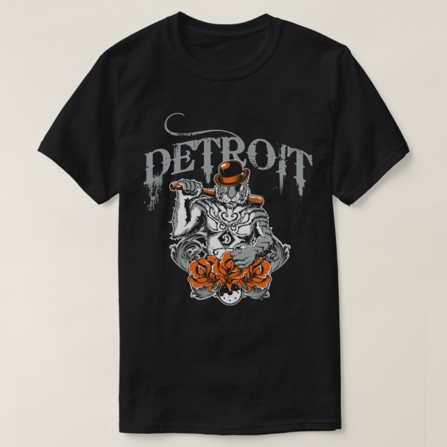 Camiseta Aparato de la ciudad de Detroit para hombres mujer (Diseño del anverso)