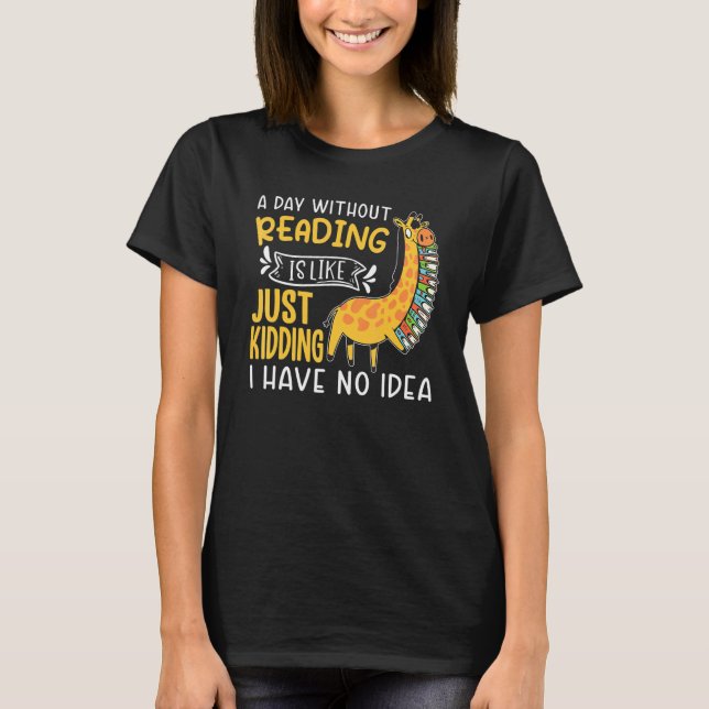 Camiseta Aparato De Libros Para Gusanos De Libros Leyendo B (Anverso)