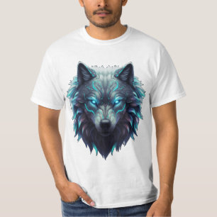 Camiseta Aparato de lobo 3D ultracomunitario - Neon Wildlif