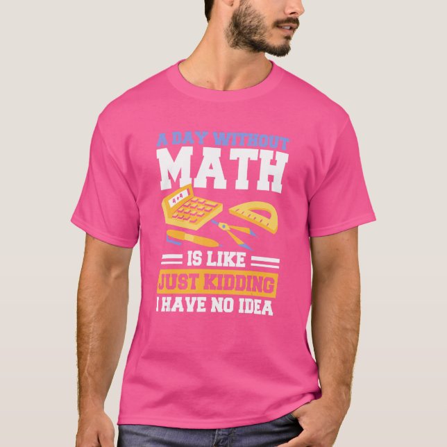 Camiseta Aparato De Matemáticas Para Geek De Matemáticas (Anverso)
