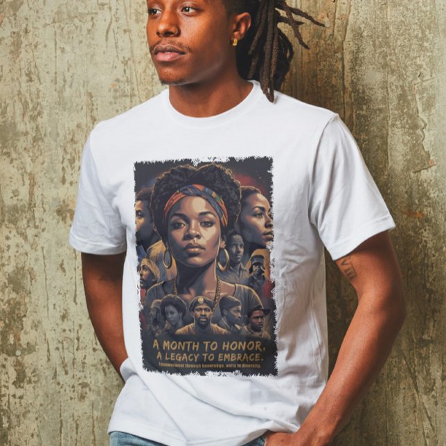 Camiseta Aparato de Mes de Historia Negra (Subido por el creador)