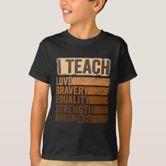 Camiseta Aparato de Mes de Historia Negra que enseño histor