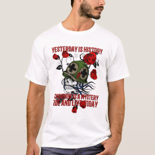 Camiseta Aparato de motocicleta de Guerrero de Carretera