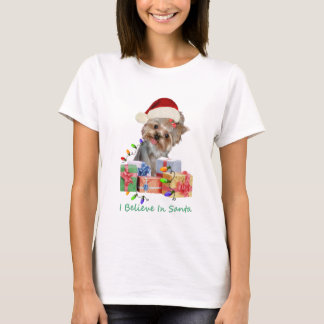 Camiseta Aparato de Navidades Terrier de Yorkshire