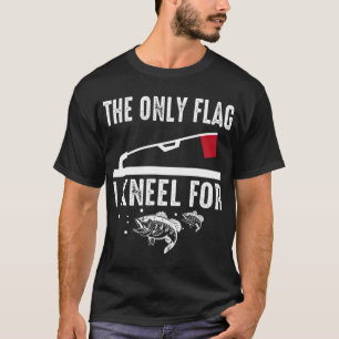 Camiseta Aparato De Pesca De Hielo Guay La Única Bandera Q