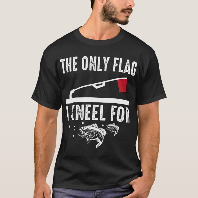 Camiseta Aparato De Pesca De Hielo Guay La Única Bandera Qu (Anverso)