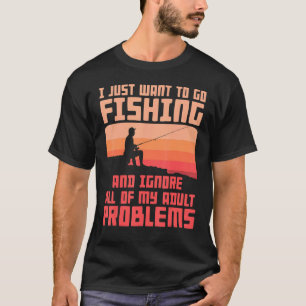 Camiseta Aparato De Pesca Para Hombres Que Pescan Resuelve 