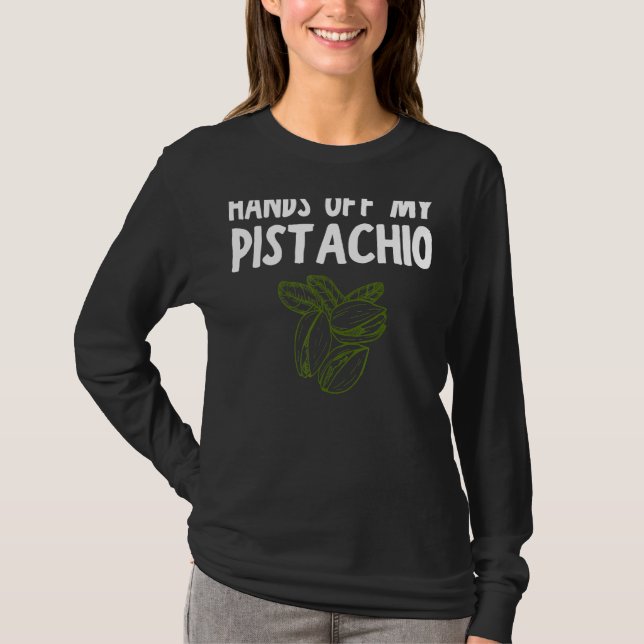 Camiseta Aparato de Pistachio - Gran Diseño de Pistachos (Anverso)