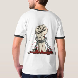 Camiseta Aparato de protesta de libertad y audacia