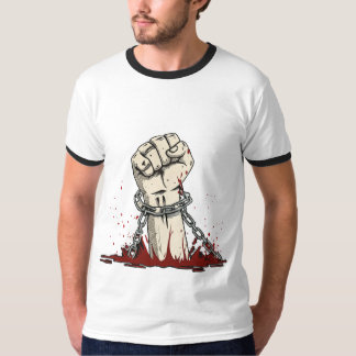 Camiseta Aparato de protesta de libertad y audacia