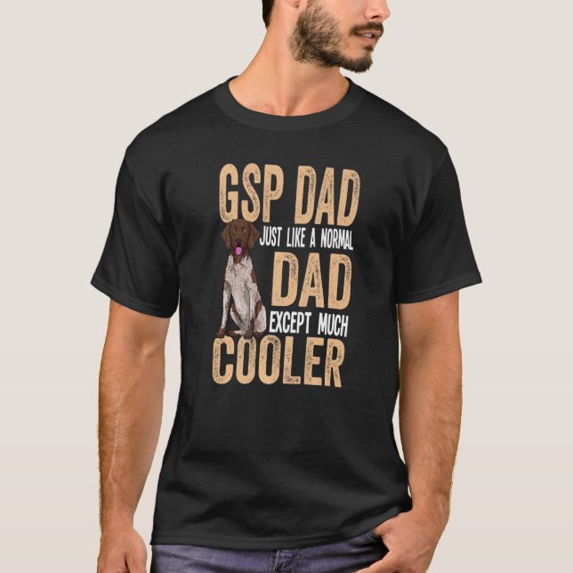 Camiseta Aparato de punteros de Shorthair alemán perro gsp  (Anverso)