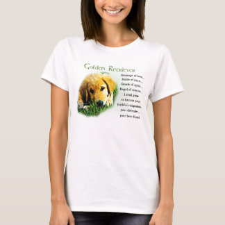 Camiseta Aparato de regalo de Golden Retriever