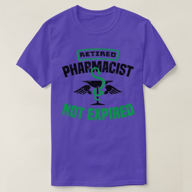 Camiseta Aparato de regalo de retiro divertido para farmacé (Diseño del anverso)