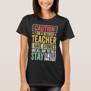 Camiseta Aparato de retiro de profesores jubilado profesor