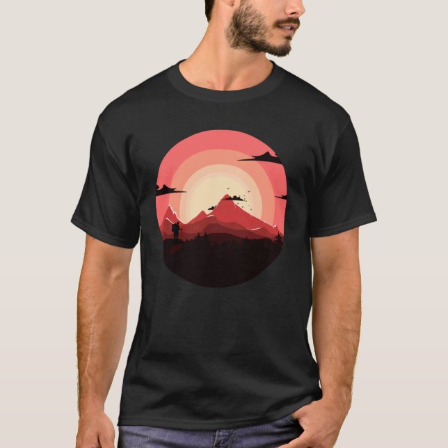 Camiseta Aparato de senderismo audaz (Anverso)