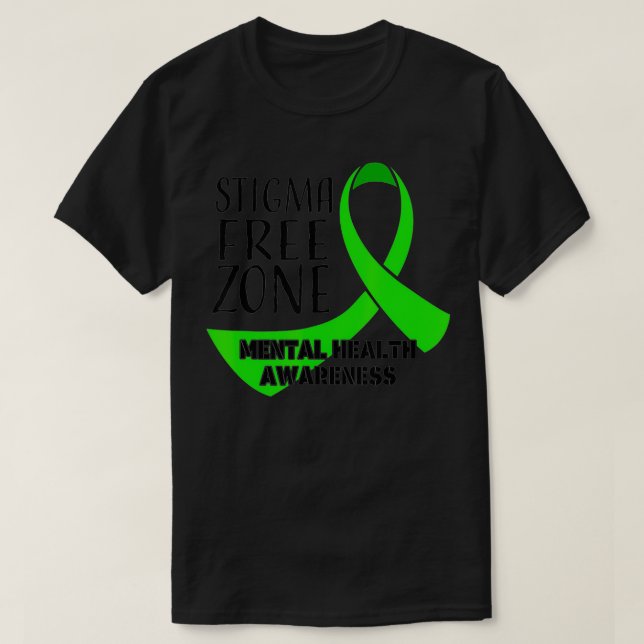 Camiseta Aparato de sensibilización sobre la salud mental d (Diseño del anverso)