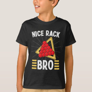 Camiseta Aparato De Snooker Para Adultos Bonito Bro Billi