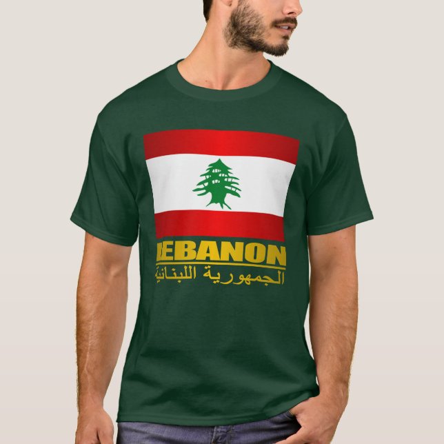 Camiseta Aparato del Orgullo del Líbano (Anverso)