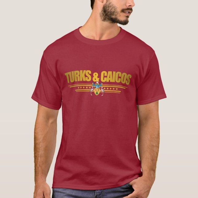 Camiseta Aparato del Orgullo Turco y Caicos (Anverso)