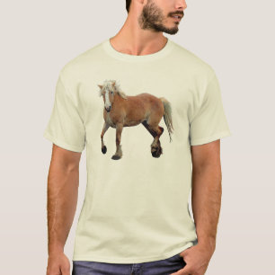 Camiseta Aparato deportivo de caballos Palomino Belga Borra