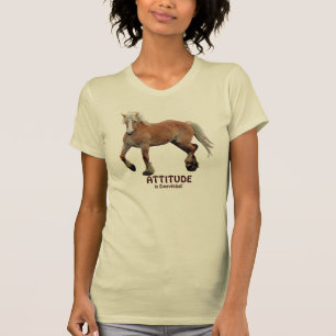 Camiseta Aparato deportivo de caballos Palomino Belga Borra