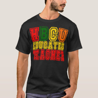 Camiseta Aparato Docente Educado HBCU Para Hombres Y Mujere
