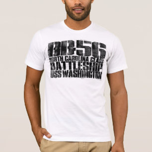 Camiseta Aparato estadounidense básico para hombres de Wash