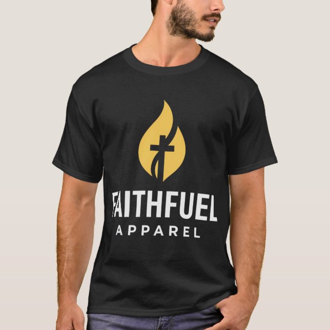 Camiseta Aparato FaithFuel - Logo negrita Camisas Unisex (Anverso)