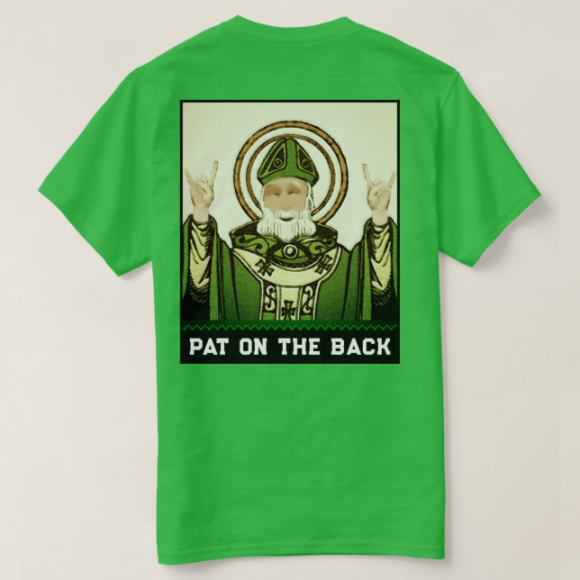 Camiseta Aparato Fiesta del Día de San Patricio (Reverso del diseño)
