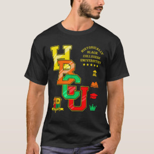 Camiseta Aparato Hbcu históricamente Universidad de Colegio
