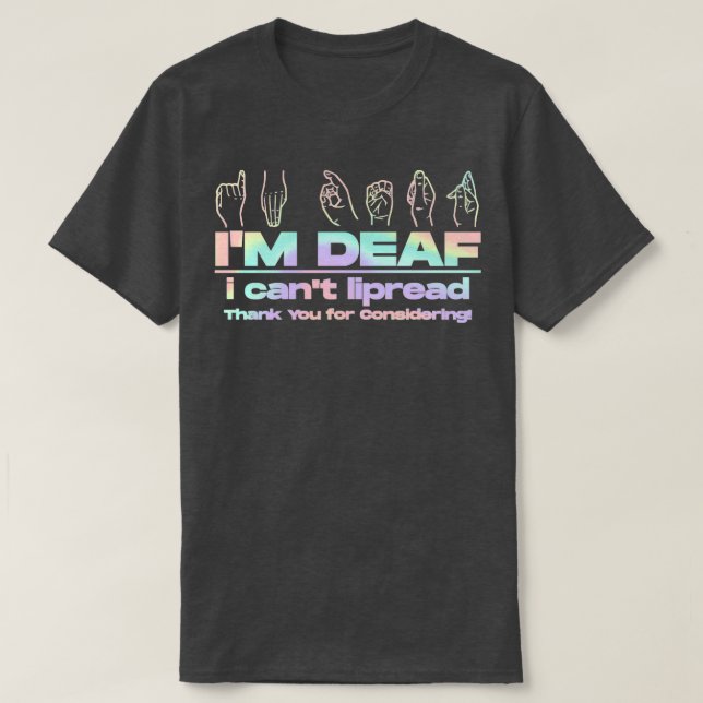 Camiseta Aparato Ix27M DEAF (Diseño del anverso)