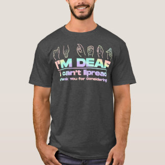 Camiseta Aparato Ix27M DEAF