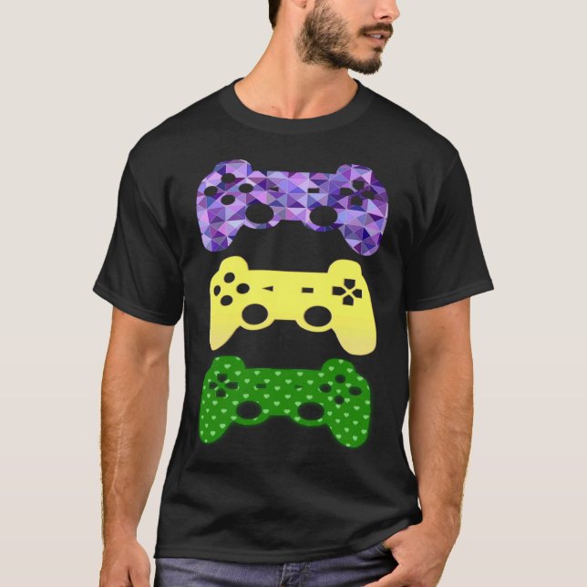 Camiseta Aparato Mardi Gras para videojuegos o juegos (Anverso)