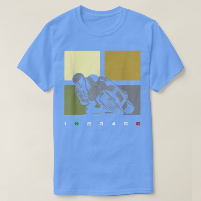 Camiseta Aparato para motocicletas - Motocicleta 1111 (Diseño del anverso)