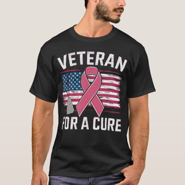 Camiseta Aparato Patriótico Veterano de Concienciación sobr (Anverso)