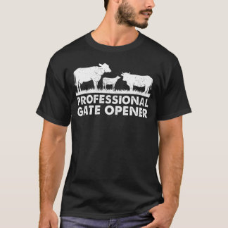 Camiseta Aparato profesional de vaca de apertura de puerta