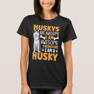 Camiseta Aparato Siberiano De Perro Husky Para El Dueño Hus