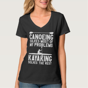 Camiseta Aparatos De Canoa Y Kayak - Mejor Diseño De Kayak