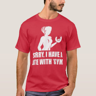 Camiseta Aparatos De Entrenamiento De Gimnasio Chica Trabaj