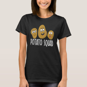 Camiseta Aparatos De Papa Para Las Mujeres Patatas De Papa