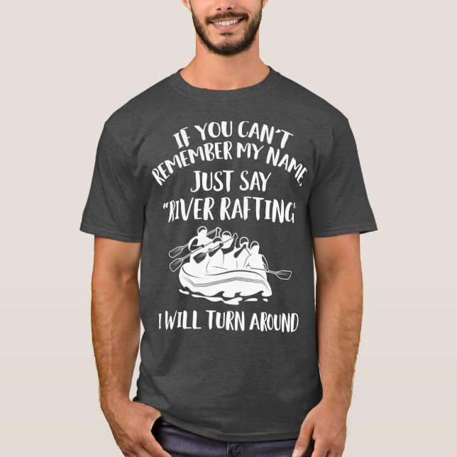Camiseta Aparatos De Rafting River Graciosos Regalos Únicos (Anverso)