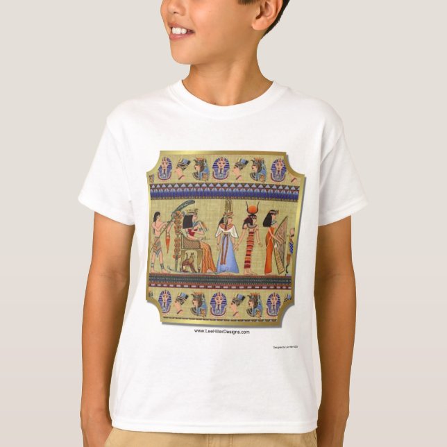 Camiseta Aparatos jeroglíficos egipcios, regalos colectivos (Anverso)