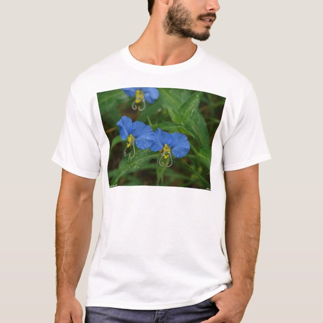 Camiseta Aparatos y regalos asiáticos de Dayflower Blue WIl (Anverso)