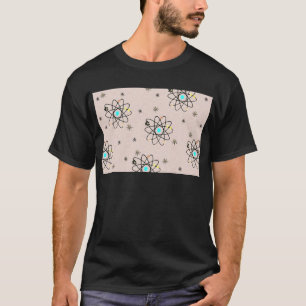 Camiseta Aparatos y regalos de impresión atómica Retro 50