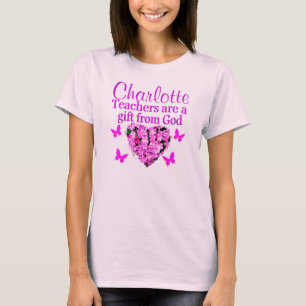 CAMISETA APAREJA DE MAESTRO DE FLORES ROSAS PERSONALIZADA C