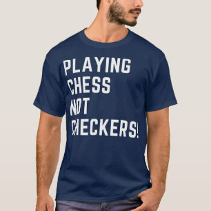 CAMISETA APARENTE A LOS CONTROLADORES DE AJEDREZ NO DE JUEG