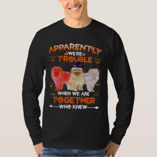 Camiseta Aparentemente Pomeranianos Somos Problemas En Hall